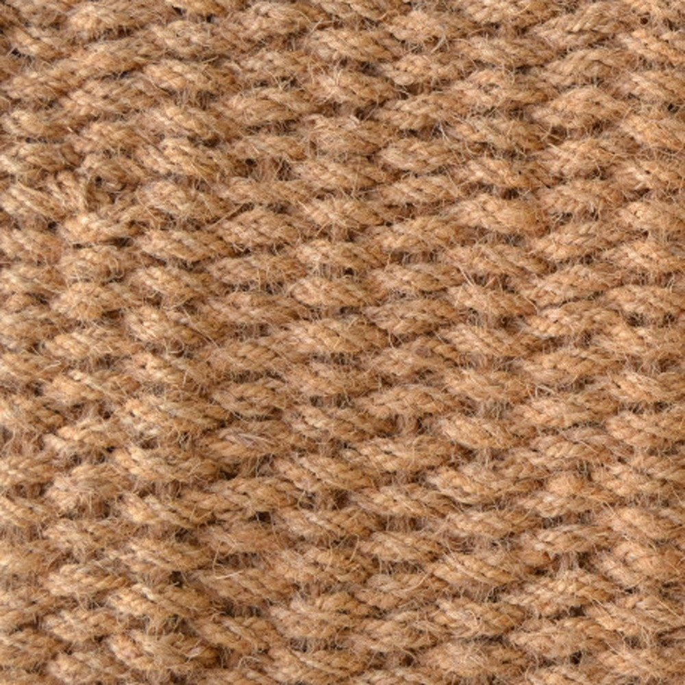 18" X 30" Brown Coir Weave Outdoor Door Mat HomeRoots