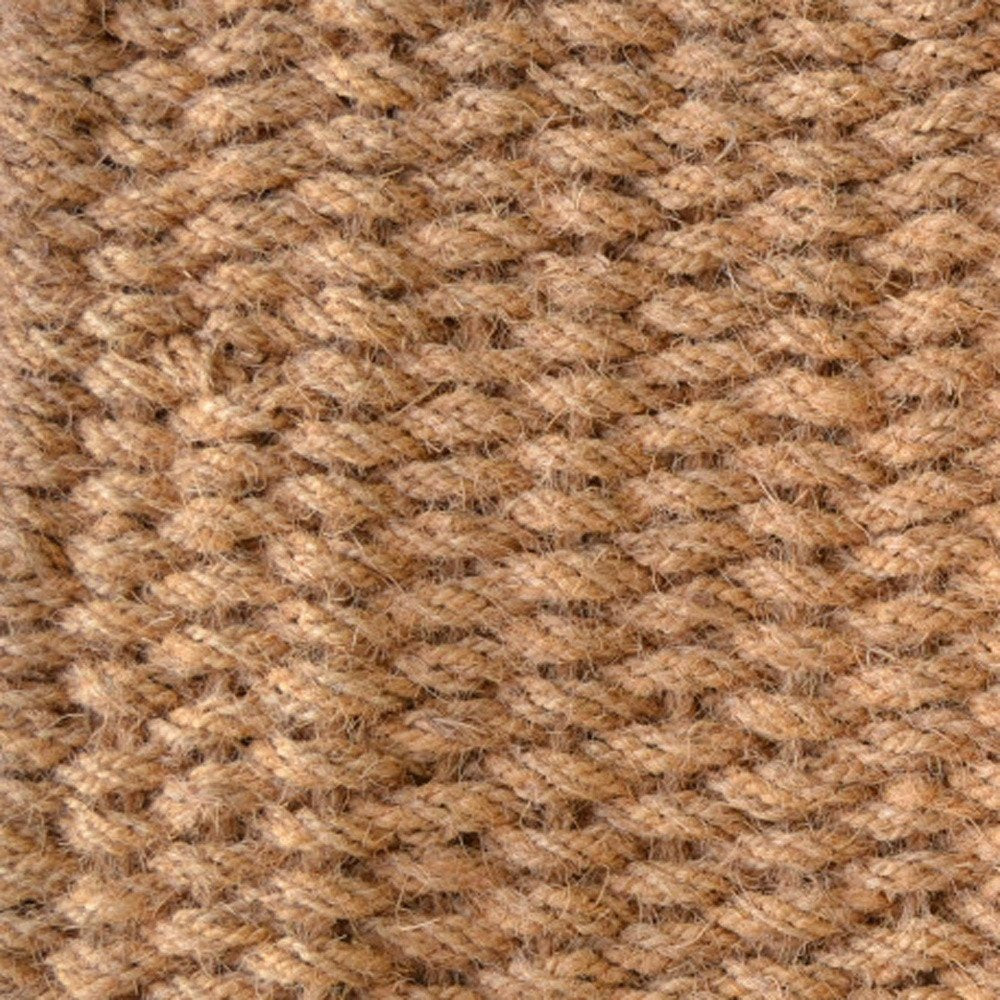 24" X 36" Brown Coir Weave Outdoor Door Mat HomeRoots