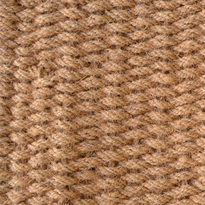 24" X 36" Brown Coir Weave Outdoor Door Mat HomeRoots