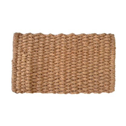24" X 36" Brown Coir Weave Outdoor Door Mat HomeRoots