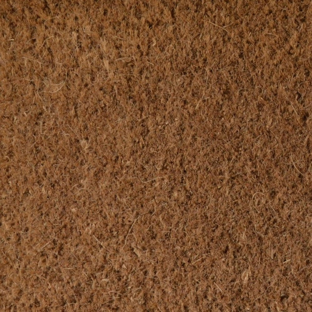 14" X 24" Brown Coir Outdoor Door Mat HomeRoots