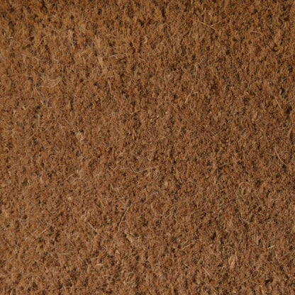 14" X 24" Brown Coir Outdoor Door Mat HomeRoots