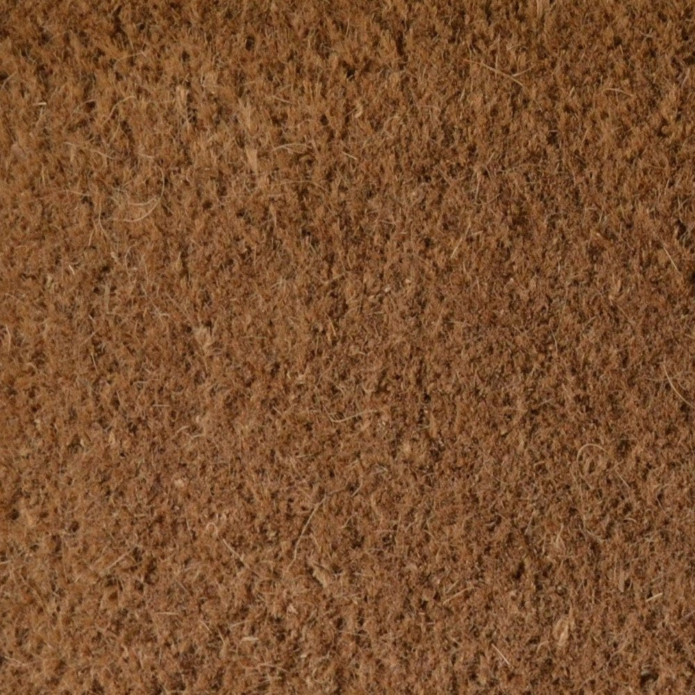 14" X 24" Brown Coir Outdoor Door Mat HomeRoots