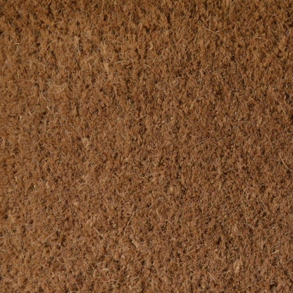 14" X 24" Brown Coir Outdoor Door Mat HomeRoots