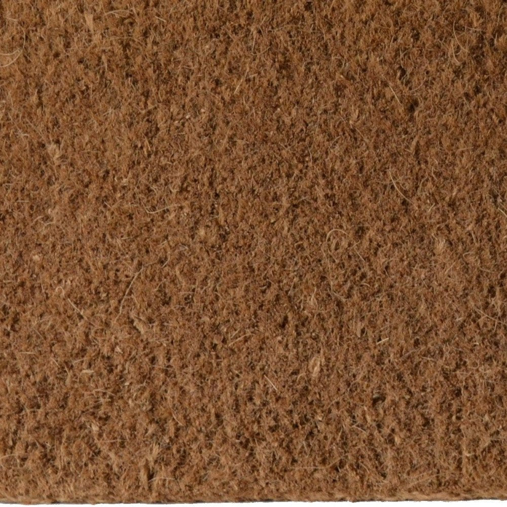 22" X 36" Brown Coir Outdoor Door Mat HomeRoots