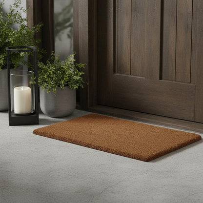 22" X 36" Brown Coir Outdoor Door Mat HomeRoots