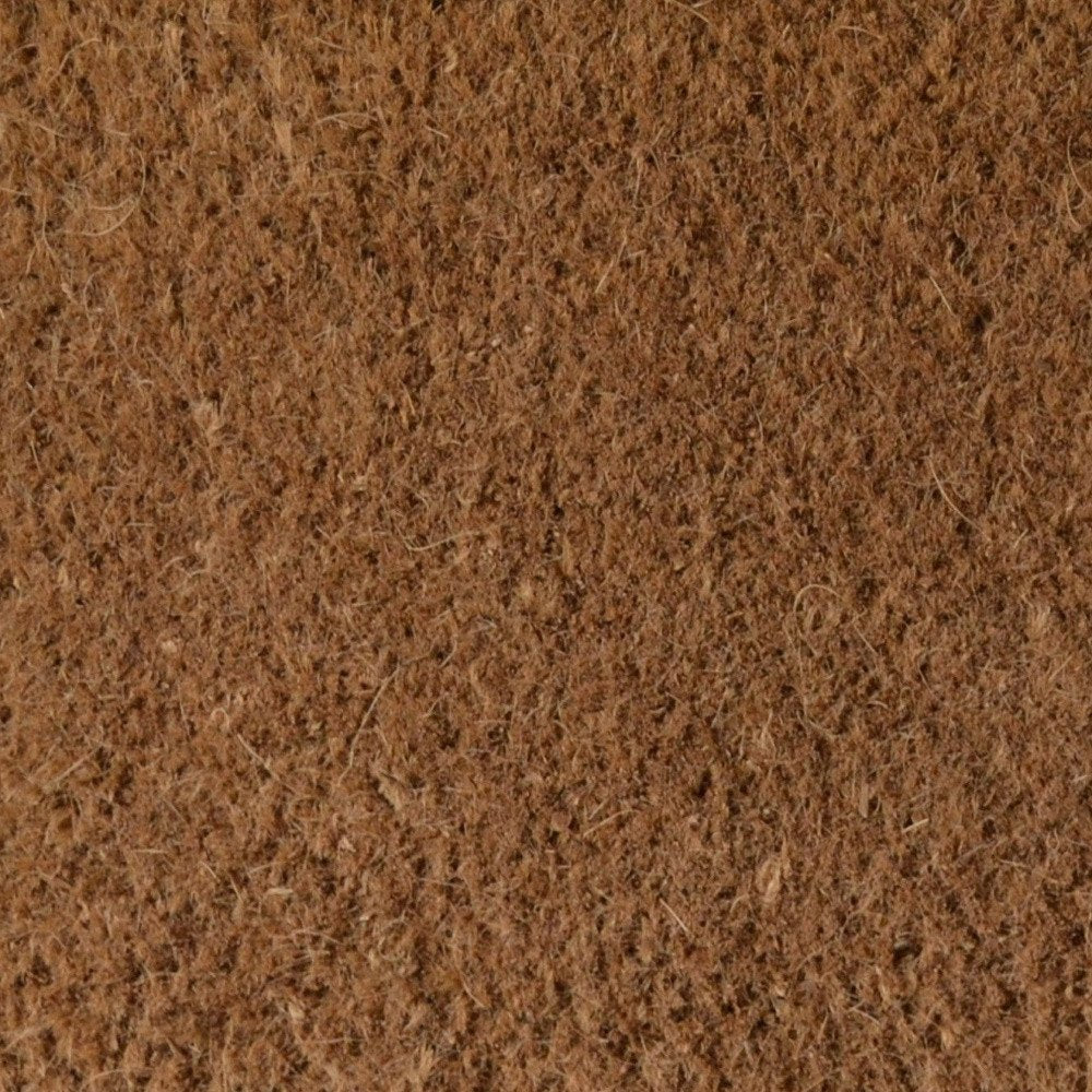 24" X 39" Brown Coir Outdoor Door Mat HomeRoots