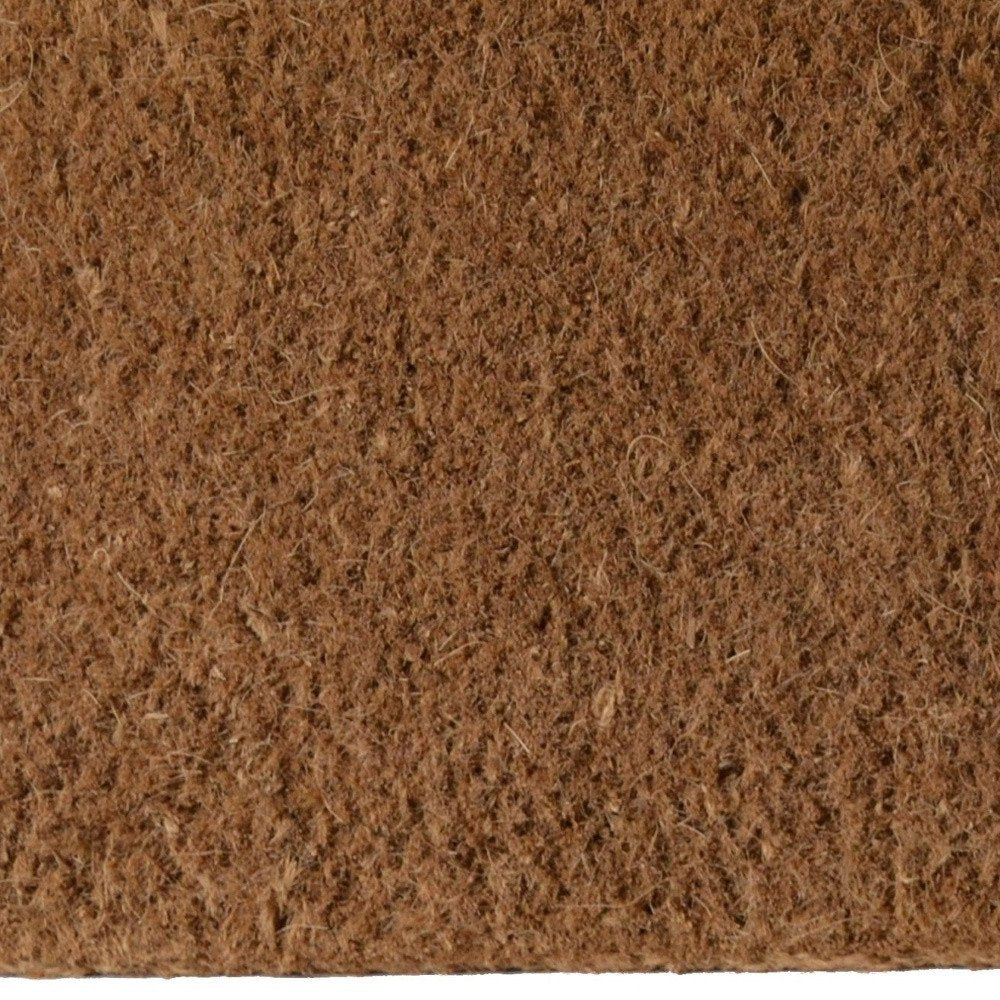 26" X 42" Brown Coir Outdoor Door Mat HomeRoots