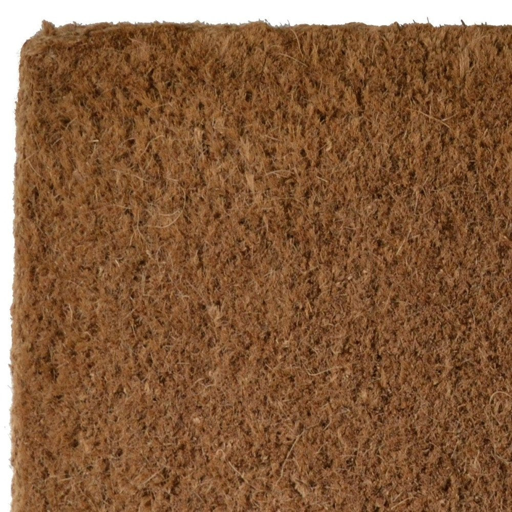26" X 42" Brown Coir Outdoor Door Mat HomeRoots