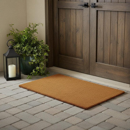 36" X 48" Brown Coir Outdoor Door Mat HomeRoots