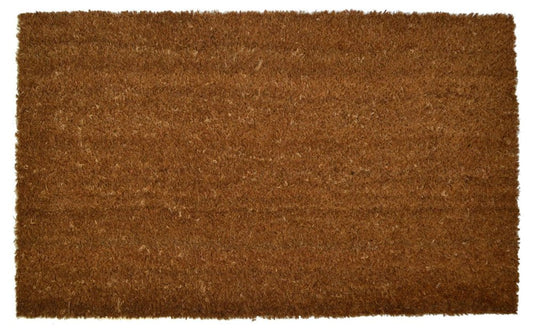 18" X 30" Brown Coir Outdoor Door Mat HomeRoots