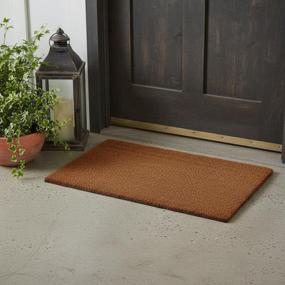 18" X 30" Brown Coir Outdoor Door Mat HomeRoots