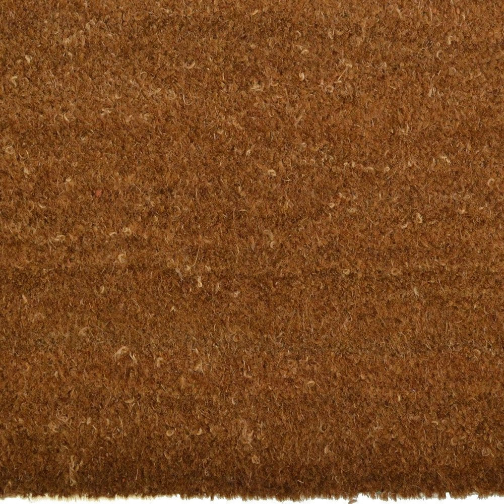 18" X 30" Brown Coir Outdoor Door Mat HomeRoots