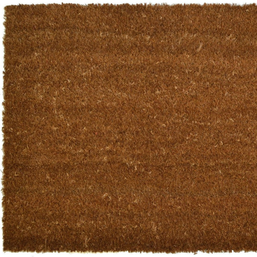18" X 30" Brown Coir Outdoor Door Mat HomeRoots