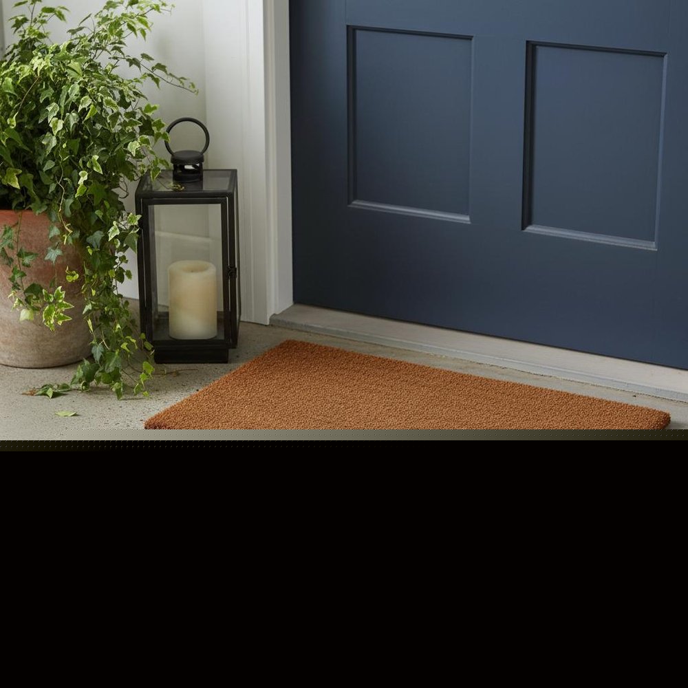18" X 30" Brown Coir Outdoor Door Mat HomeRoots