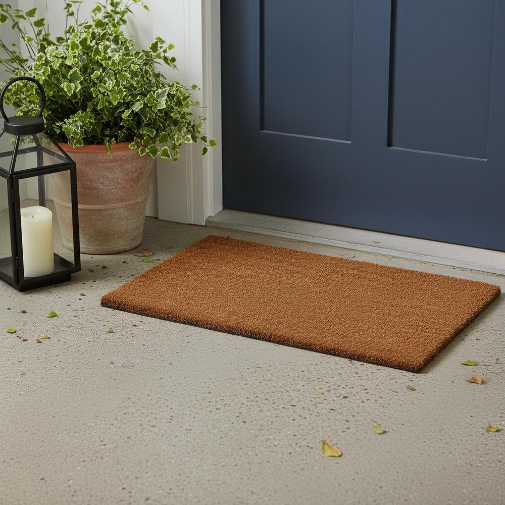 24" X 36" Brown Coir Outdoor Door Mat HomeRoots