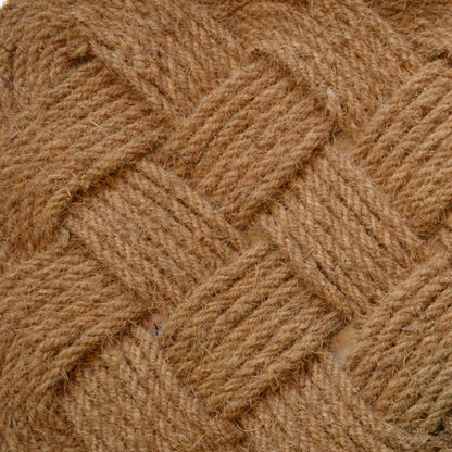 18" X 30" Brown Coir Weave Outdoor Door Mat HomeRoots