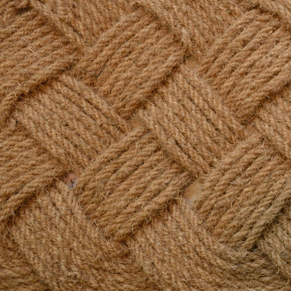 24" X 37" Brown Coir Weave Outdoor Door Mat HomeRoots