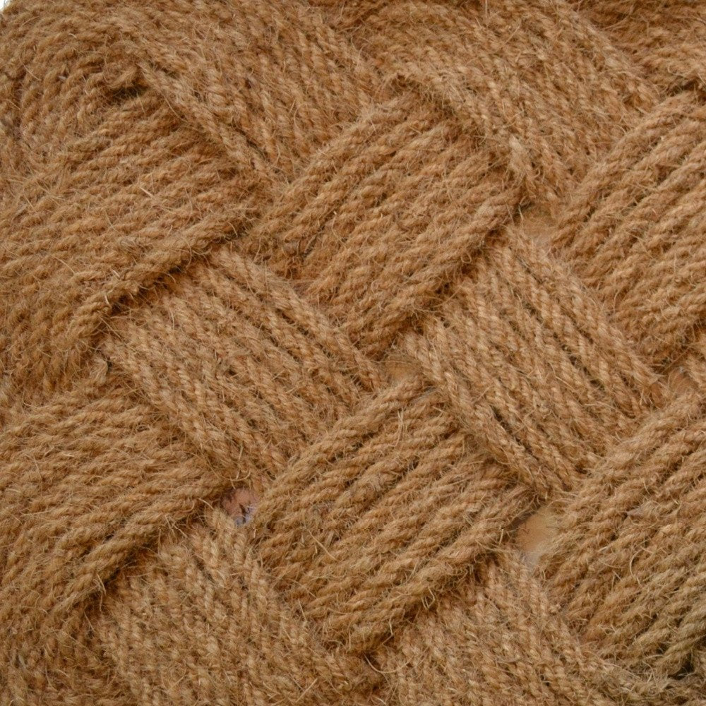 24" X 37" Brown Coir Weave Outdoor Door Mat HomeRoots