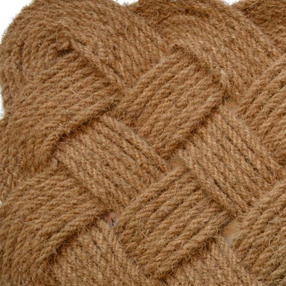 30" X 48" Brown Coir Weave Outdoor Door Mat HomeRoots