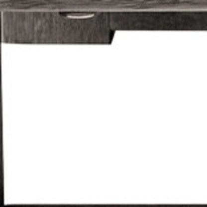 33" Gray Solid Wood Outdoor Coffee Table HomeRoots