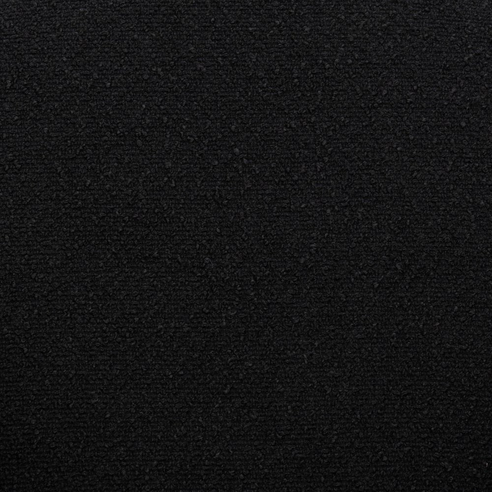 30" Black And Bronze Shearling And Fabric And Steel Bar Height Bar Chair HomeRoots
