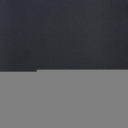 Set of Two 24" Black Faux Leather and Steel Counter Height Bar Chairs HomeRoots