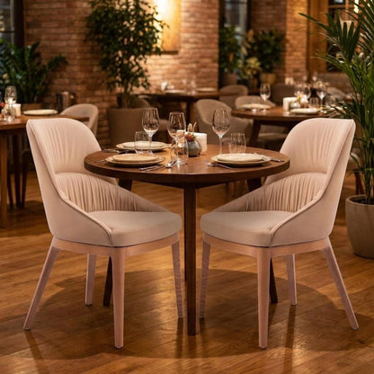 Set of Two Slate Gray And Natural Faux Leather And Steel Dining Side Chairs HomeRoots
