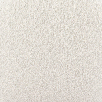 30" White Faux Shearling And Upholstered Arm Chair HomeRoots