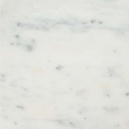 22" White And Gold Marble And Iron Round Pedestal End Table HomeRoots