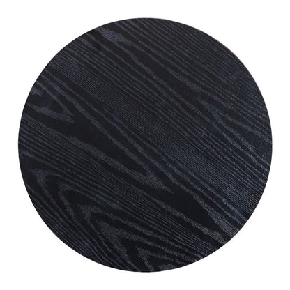 55" Brown Black and Gold Wood and Steel Three Tier Coffee Table HomeRoots