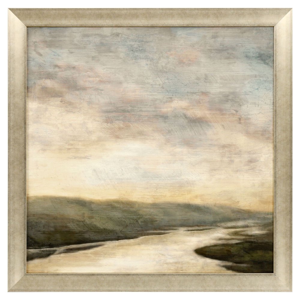 Hudson River Gold Framed Wall Art — view 3