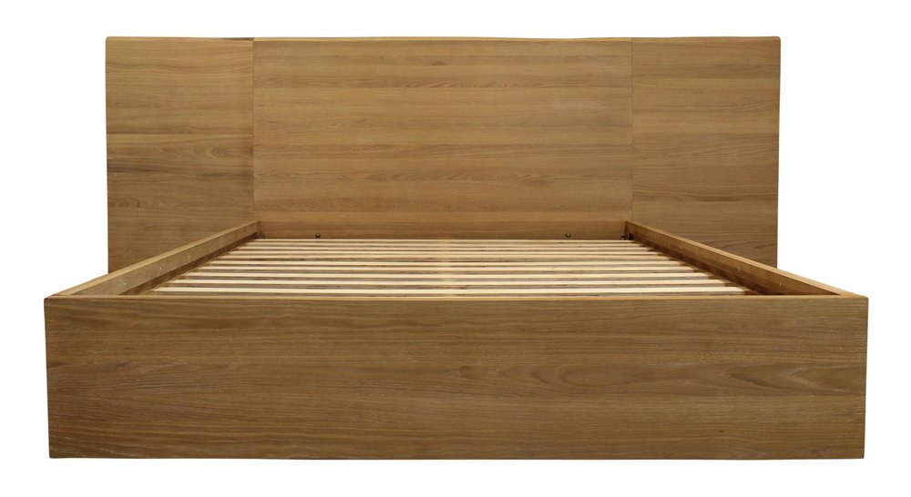 Natural Wood California King Bed Frame HomeRoots