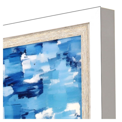 Aerial Beach Views White Framed Wall Art HomeRoots
