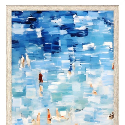 Aerial Beach Views White Framed Wall Art HomeRoots