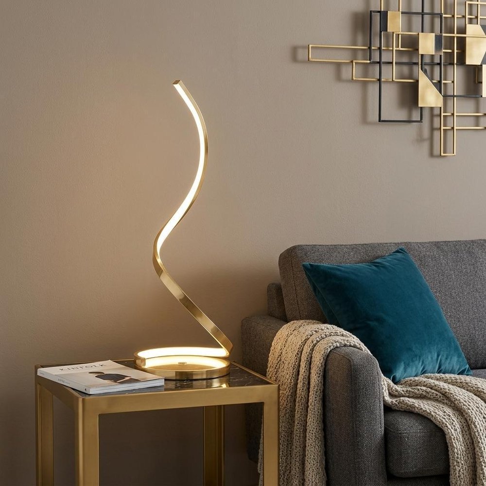 31" Gold Novelty Desk Lamp HomeRoots