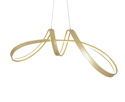 Gold Metal LED Dimmable Smart Enabled Chandelier HomeRoots