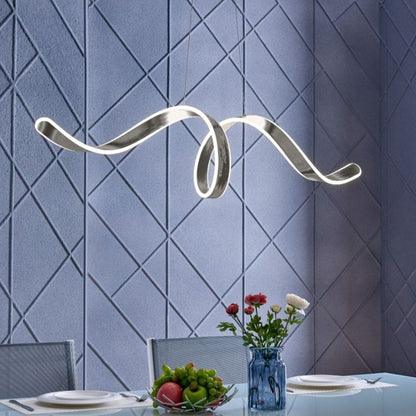 Silver Metal LED Dimmable Chandelier HomeRoots