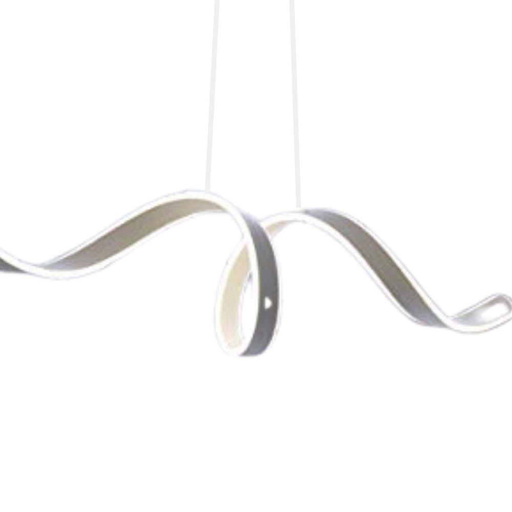 Silver Metal LED Dimmable Chandelier HomeRoots