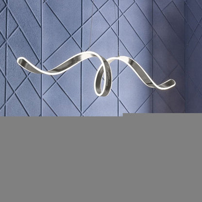 Silver Metal LED Dimmable Smart Enabled Chandelier HomeRoots