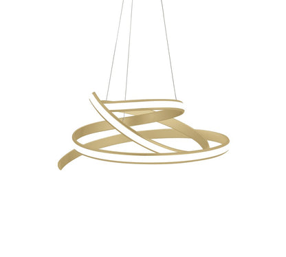 Gold Metal LED Dimmable Smart Enabled Chandelier HomeRoots