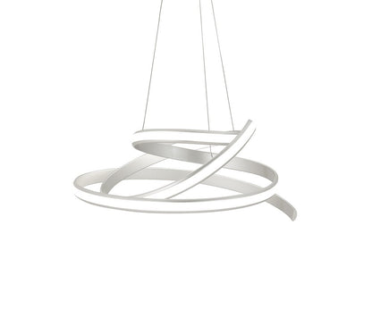 Silver Metal LED Dimmable Smart Enabled Chandelier HomeRoots