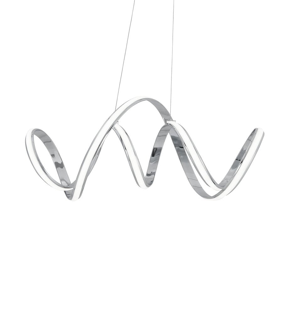 Silver Metal LED Dimmable Smart Enabled Chandelier HomeRoots