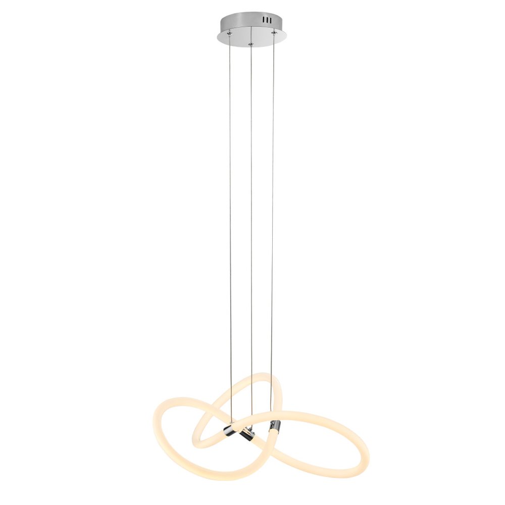 Silver Metal LED Dimmable Chandelier HomeRoots