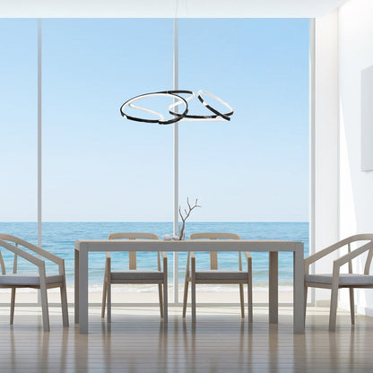 Silver Metal LED Dimmable Chandelier HomeRoots