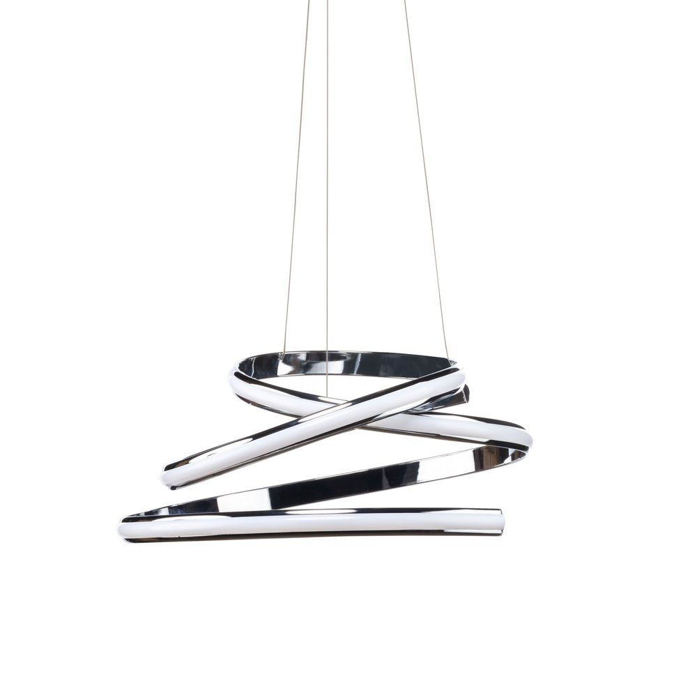 Silver Metal LED Dimmable Chandelier HomeRoots