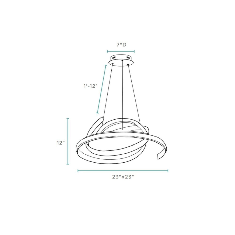 Silver Metal LED Dimmable Chandelier HomeRoots