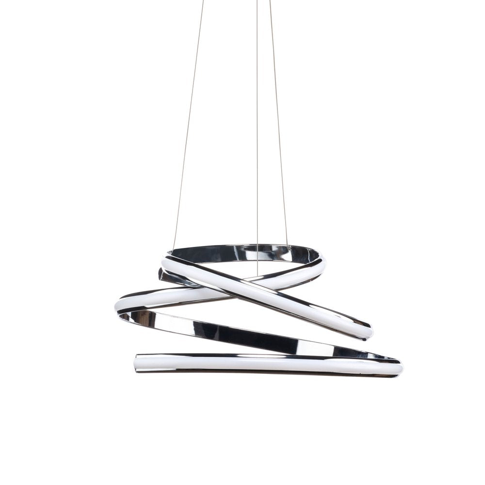 Silver Metal LED Dimmable Chandelier HomeRoots