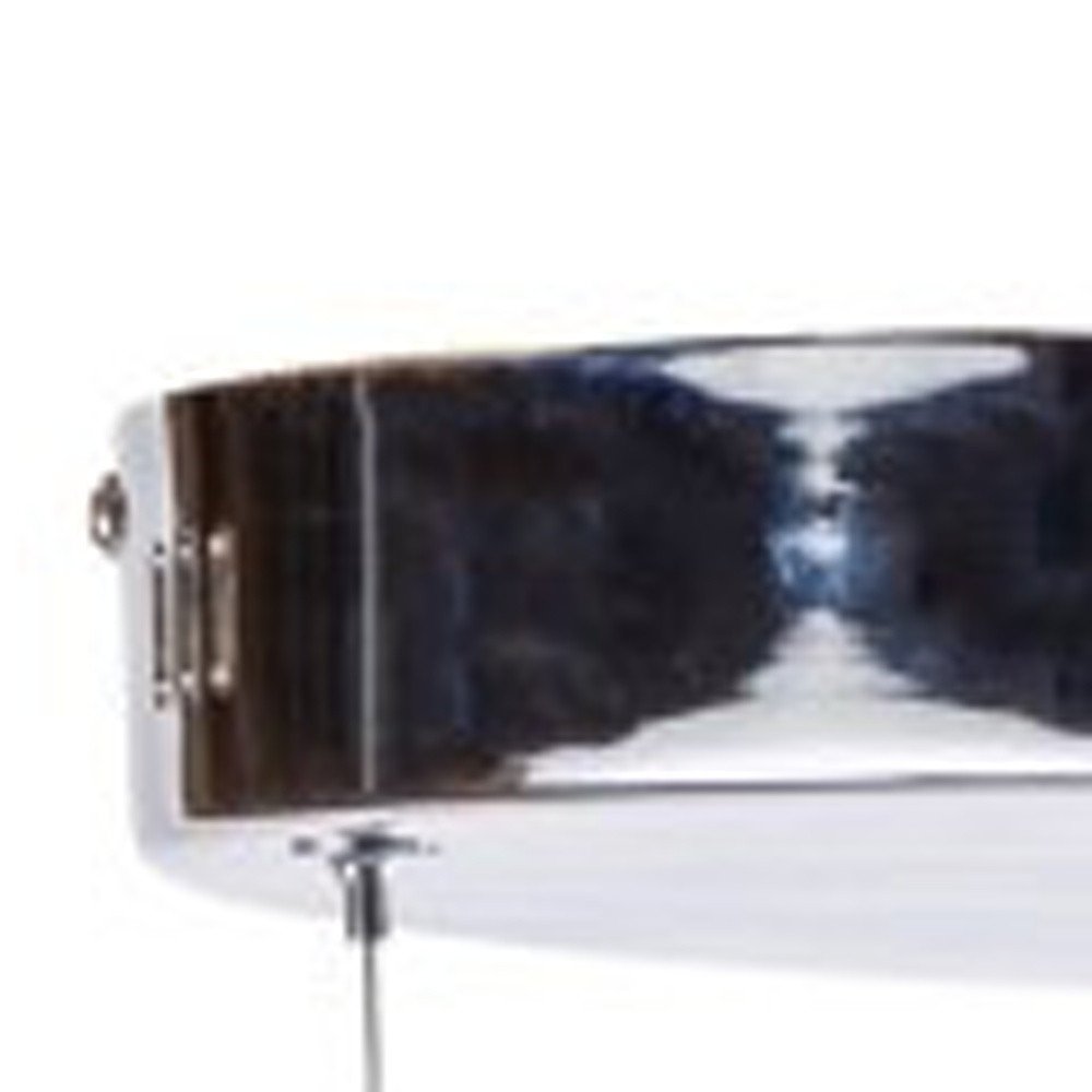 Silver Metallic Six Light Metal LED Dimmable Smart Enabled Ceiling Light HomeRoots