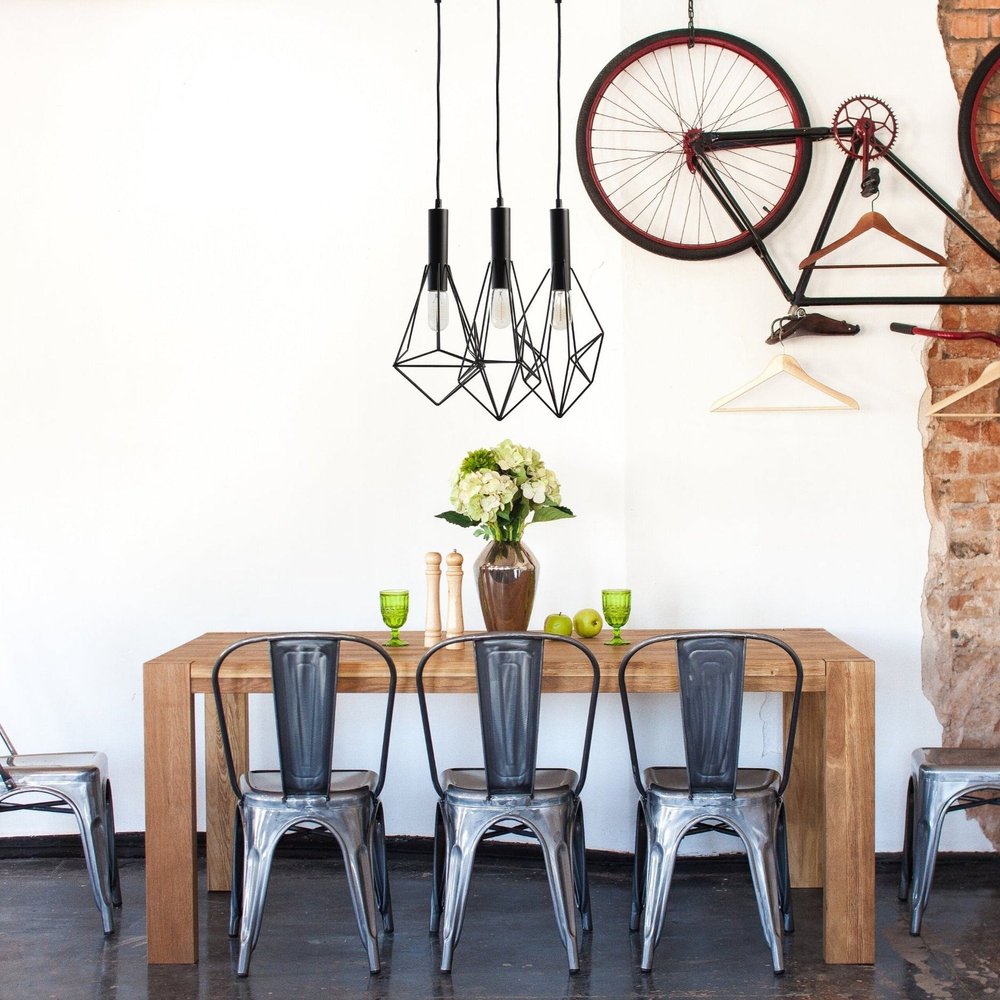 Black And Clear Three Light Metal Chandelier With Black Shades HomeRoots